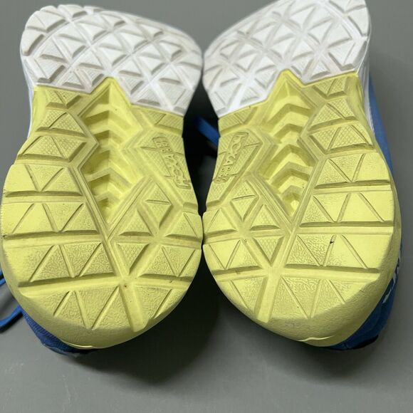 Hoka One One Pro Fly Mach 2 Womens Size US 8.5 Blue Yellow Sneakers Trainers - Picture 8 of 10